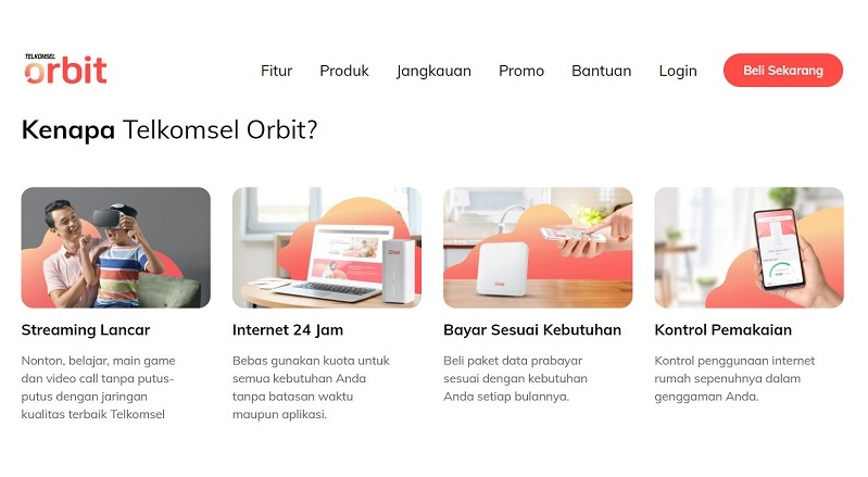 Telkomsel Orbit, Solusi Alternatif Internet Kabel